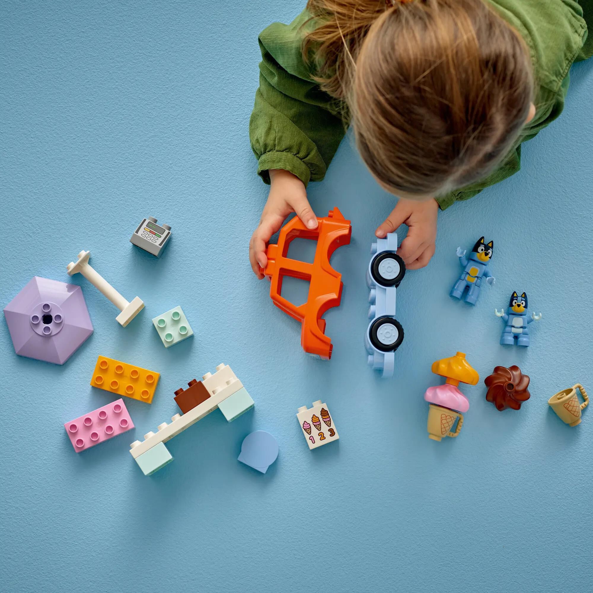 LEGO Duplo Ice Cream Trip with Bluey Building Set