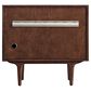 James Martin Vanities Amberly 36" Single Bathroom Vanity in Mid-Century Walnut with Single Hole 3 cm White Zeus Quartz Top and Rectangular Sink, , large