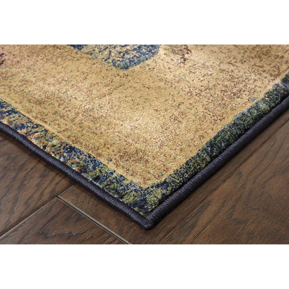 Oriental Weavers Kharma 349B4 9&#39;9&quot; x 12&#39;2&quot; Blue Area Rug, , large
