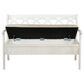 Parkerville Furniture Line Storage Bench in White, , large