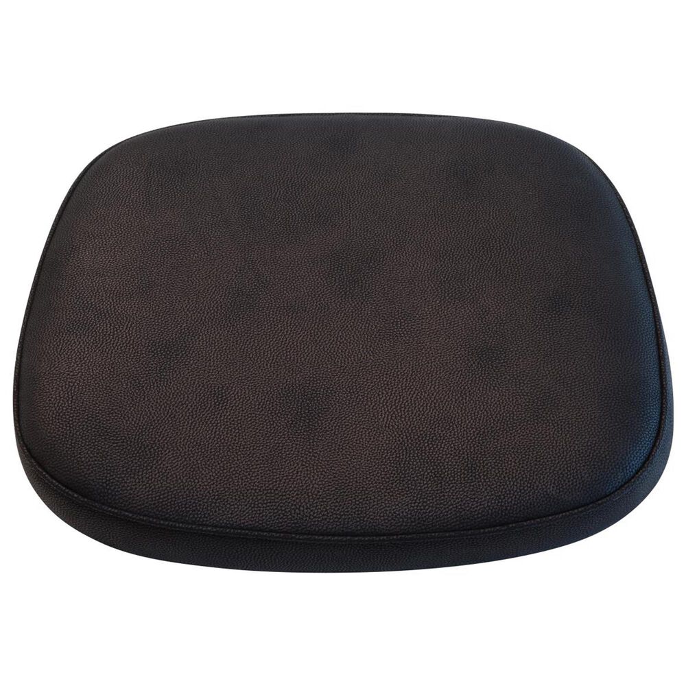Nest Home Collections Wagner Dining Chair with Black Cushion in Distressed Black, , large