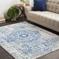 Surya Harput HAP-1025 5"3" x 7"3" Dark Blue, Light Gray and Beige Area Rug, , large