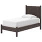 Ashley Pamytta 4-Piece Twin Panel Platform Bedroom Set in Rich Brown, , large