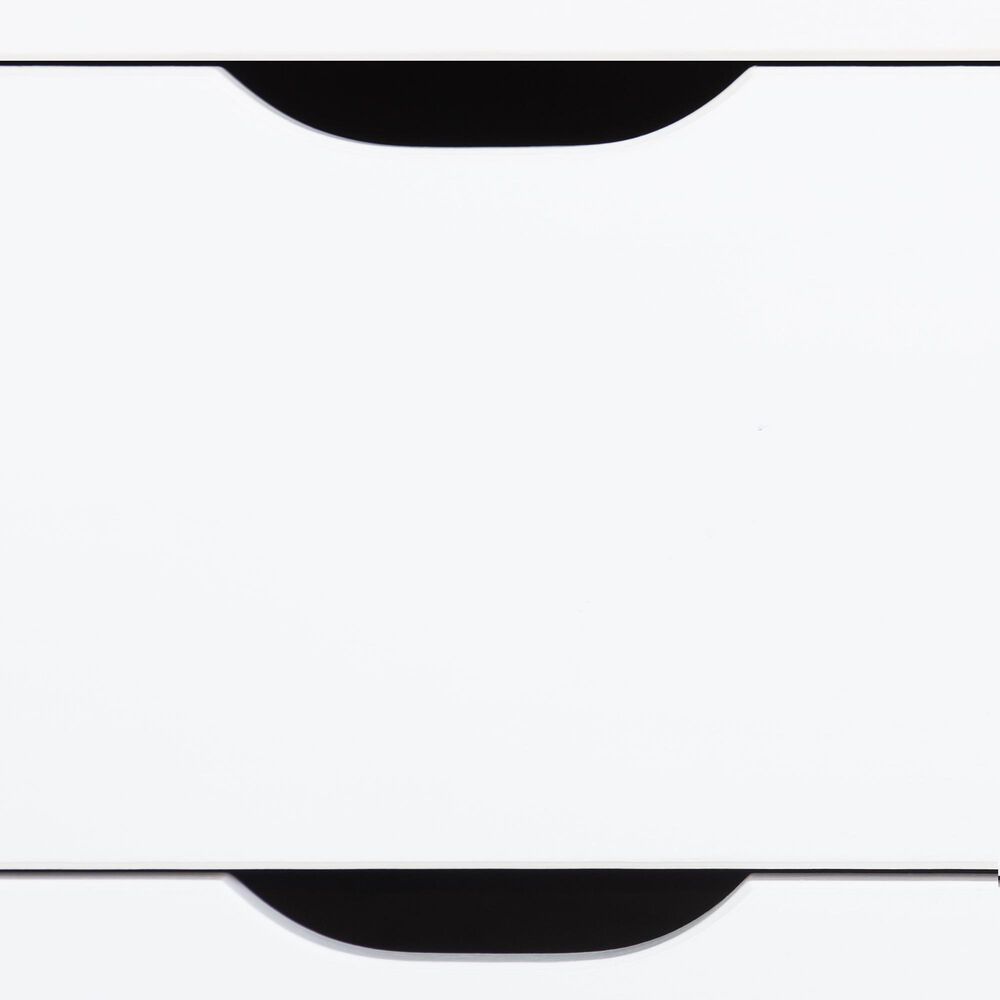 Linon Home Decor Polly 2-Drawer Nightstand in White, , large