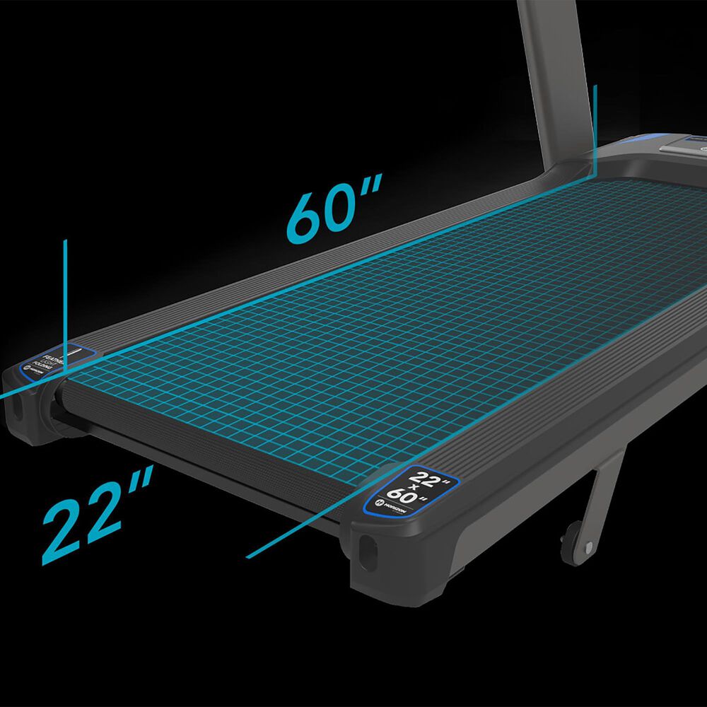 Horizon 7.4 AT Folding Treadmill in Black, , large