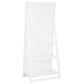 Ashley Evesen Floor Standing Mirror with Shelves in White, , large