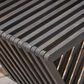 Hearth and Haven Metropol Patio Bench in Dark Grey, , large