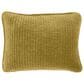 HiEnd Accents Stonewashed Velvet 12" x 16" Rectangular Throw Pillow in Tuscan, , large