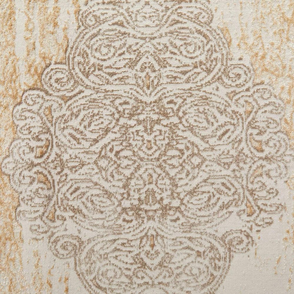 Feizy Celene 39L1F 2&#39;6&quot; x 8&#39; Beige and Gray Runner, , large