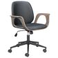 Zuo Modern Ali Office Chair in Black and Brown, , large