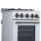 Forno Lamazze 20" Freestanding Gas Range in White, , large
