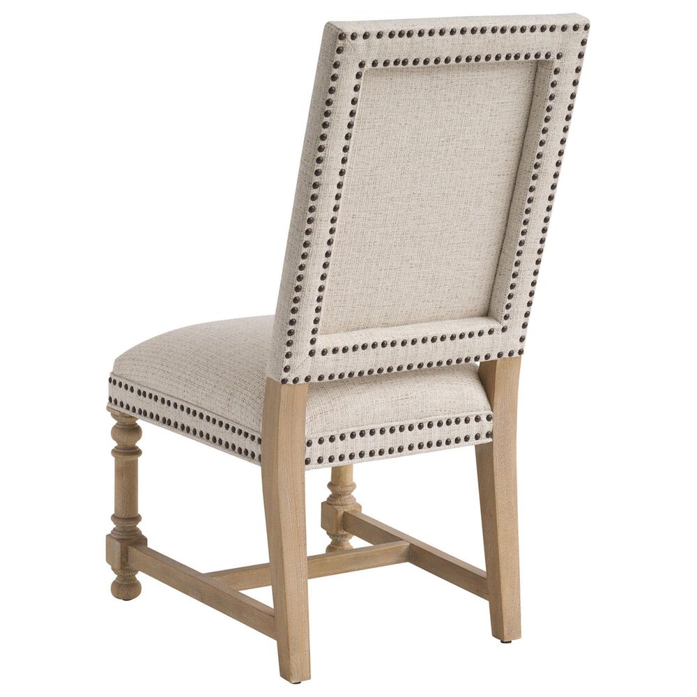 Lexington Home Brands Montecito Anderson Side Chair in Light Chestnut and Ivory, , large