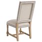 Lexington Home Brands Montecito Anderson Side Chair in Light Chestnut and Ivory, , large