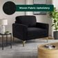 Lifestyle Solutions Mercer Accent Chair in Black, , large