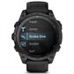 Garmin Tactix 8 AMOLED Smartwatch 47 mm Black Case with Black and Pebble Gray Band, , large