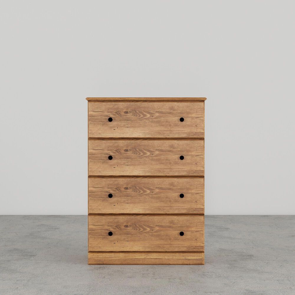 Lemoore Essentials 32" 4-Drawer Chest in Saratoga Pine, , large