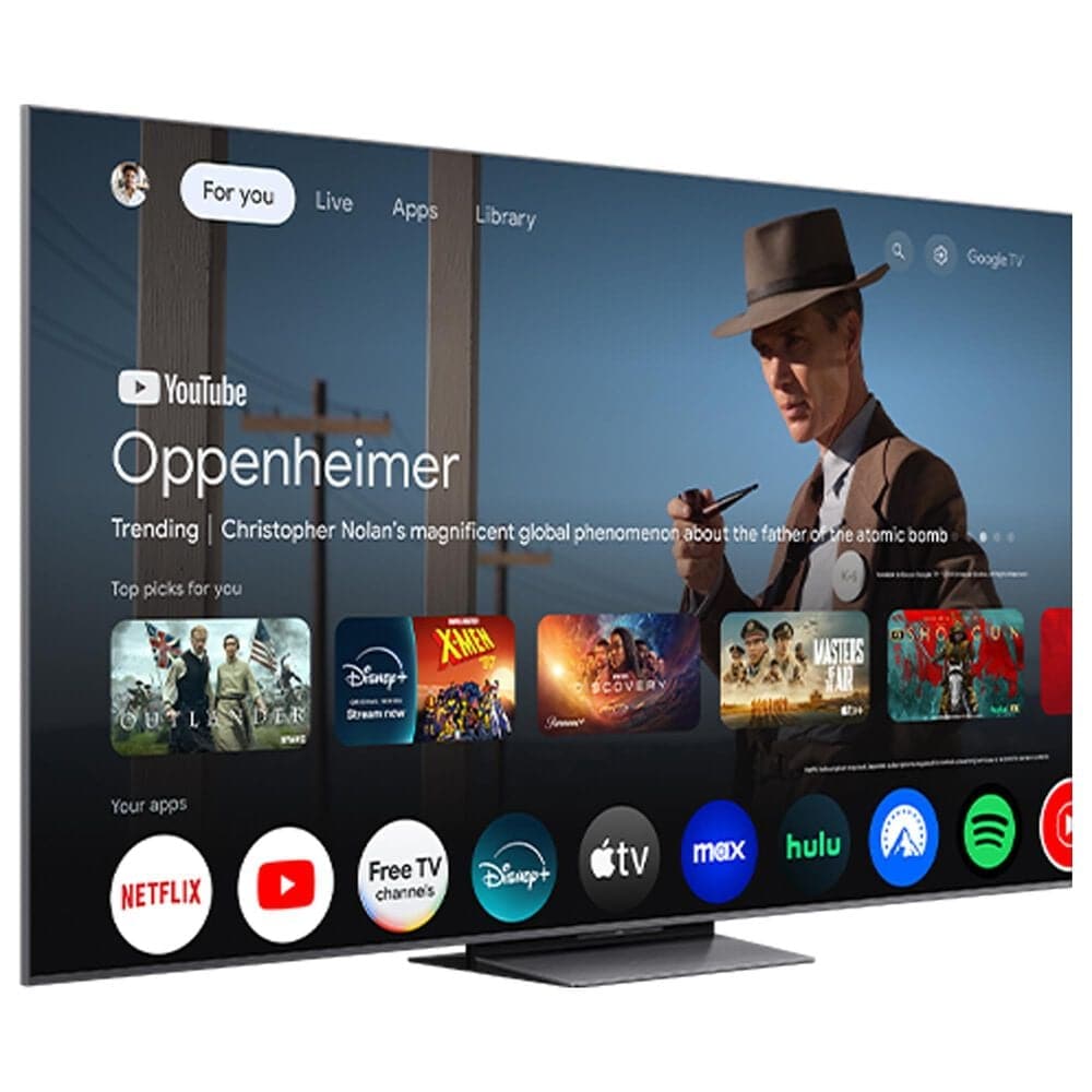 TCL 65&quot; QM8K Series 4K UHD HDR QD-Mini LED Smart TV with Google TV  65QM8K, , large