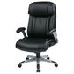 OSP Home Executive Bonded Leather Chair with Black Cushion, , large