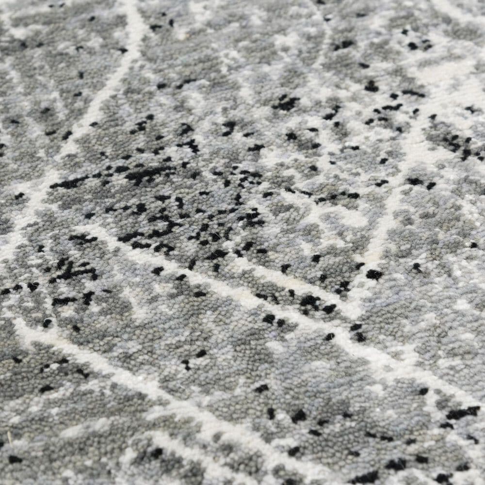 RIZZY Couture Black and Ivory 2'6" x 8' Runner, , large