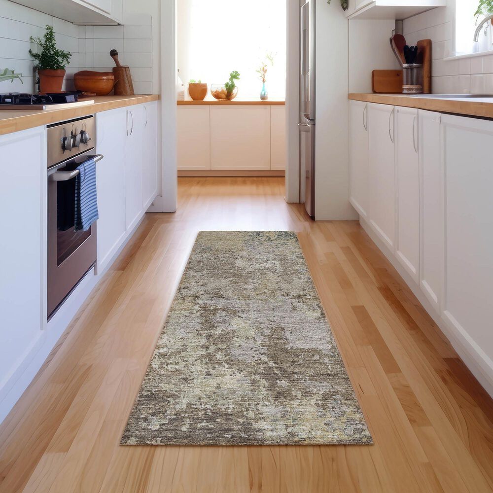 37B Bresca 2&#39;3&quot; x 7&#39;6&quot; Beige Indoor/Outdoor Runner, , large
