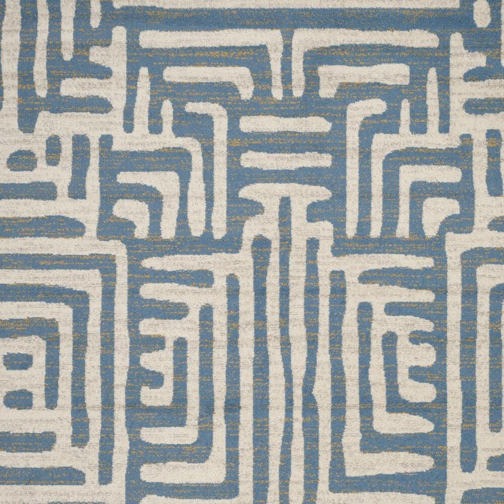 Safavieh Amsterdam AMS106C-4 4&#39; x 6&#39; Ivory/Light Blue Area Rug, , large