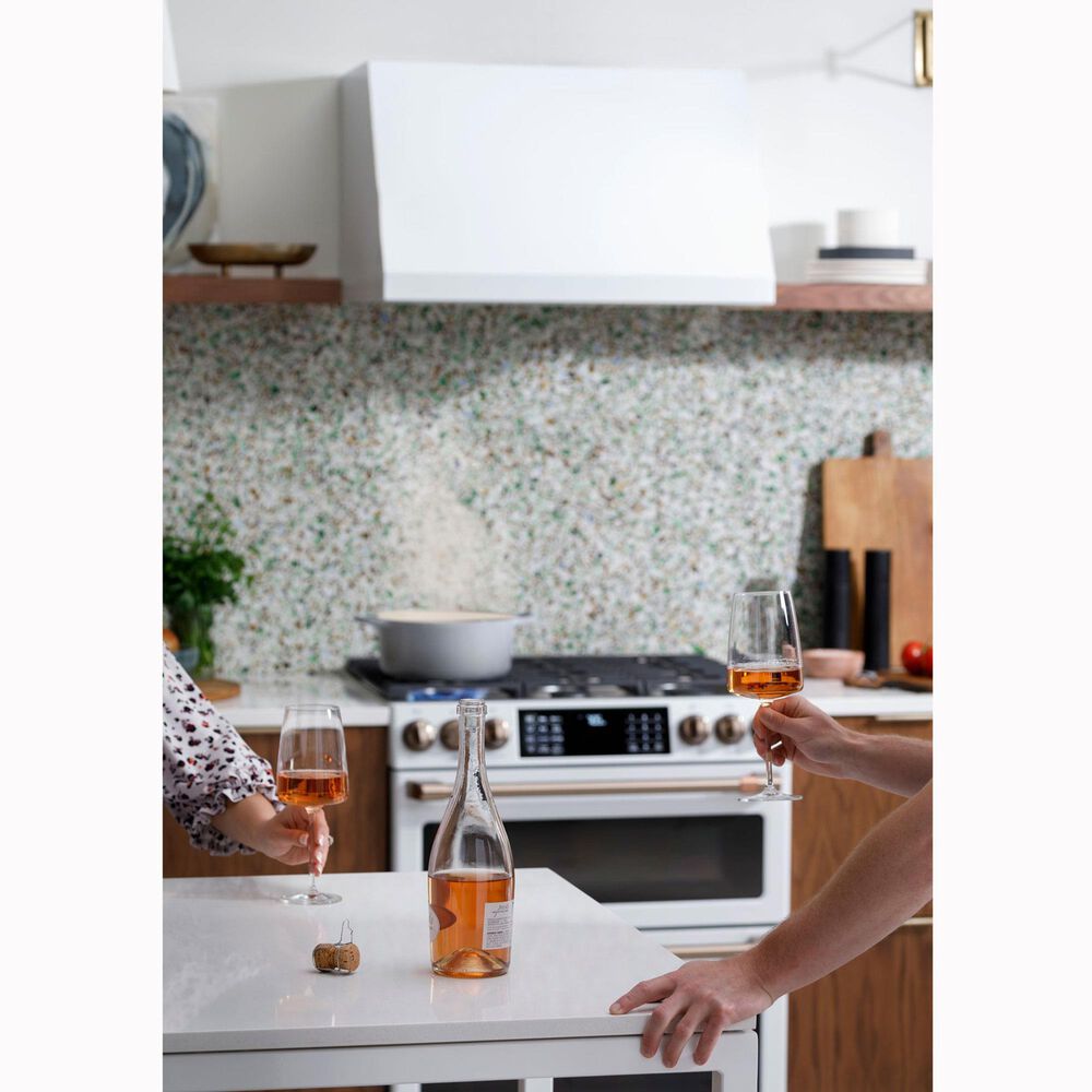 Cafe 36&quot; Commercial Hood in Matte White, , large