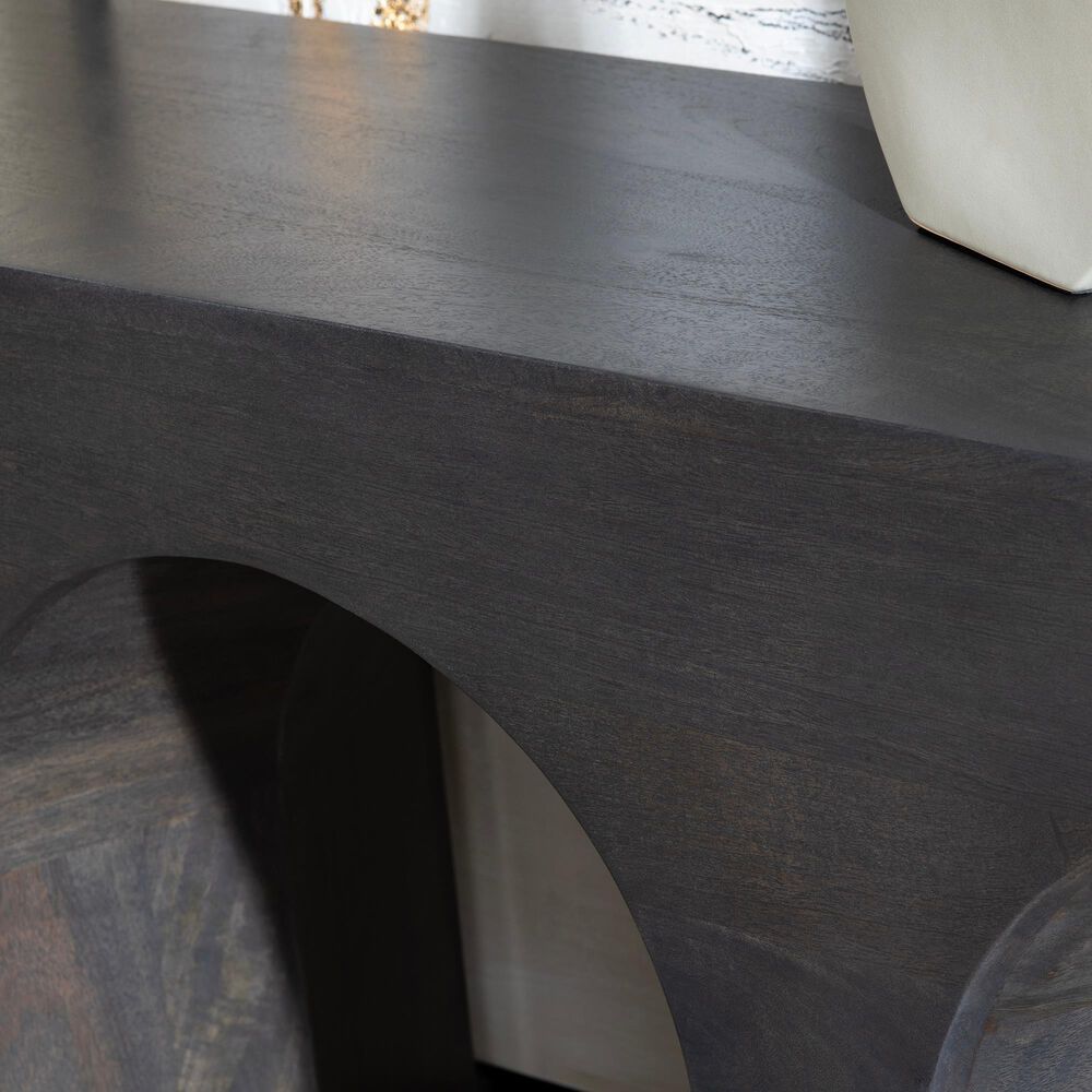Crestview Collection Trinity Console Table in Brown, , large