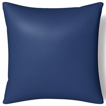 Ann Gish Duchess 22" Square Throw Pillow in Navy, , large