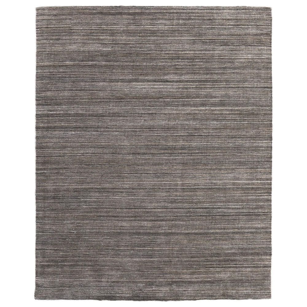 Feizy Lakewood Charcoal 12" x 15" Area Rug, , large