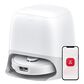 Roborock Qrevo Curv Robot Vacuum and Mop with Multifunctional Dock, 18,500Pa Suction, and Zero-Tangling Main Brush in White, , large