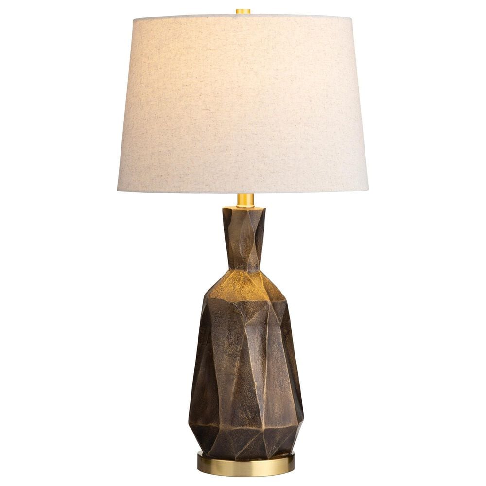Slatehouse Vaughn Table Lamp in Bronze and Gold, , large