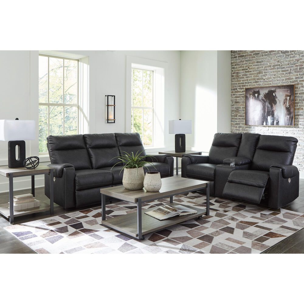 Signature Design by Ashley Axtellton Power Reclining Sofa in  