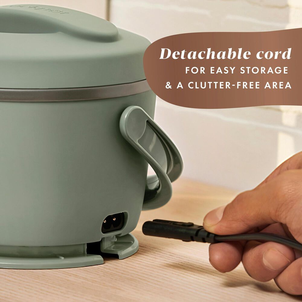 Crock-Pot 20 Oz Lunch Crock Food Warmer in Moonshine Green, , large