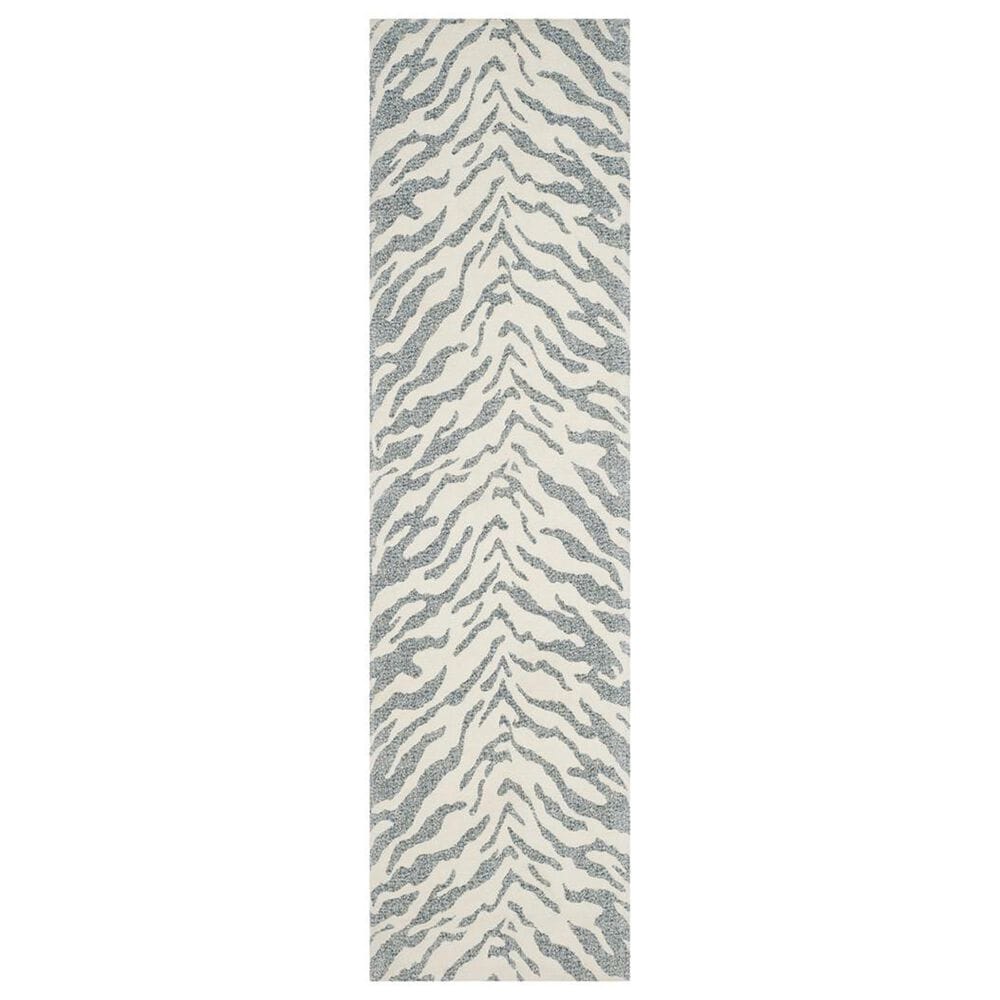 Safavieh Marbella MRB632C 2"3" x 6" Blue and Ivory Runner, , large