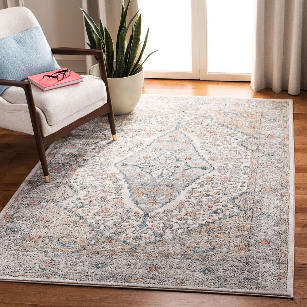 Safavieh Oregon ORE876   8&#39; x 10&#39; Grey and Ivory Area Rug, , large