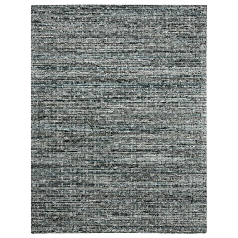 Amer Rugs Houston 7"9" x 9"9" Turq Gray Area Rug, , large