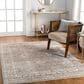 Surya Carlisle 3"11" x 5"11" Sage, Ivory, Pale Blue, Charcoal and Brown Area Rug, , large