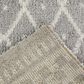 Balta Rugs Ceram 7"10" x 10" Grey Area Rug, , large