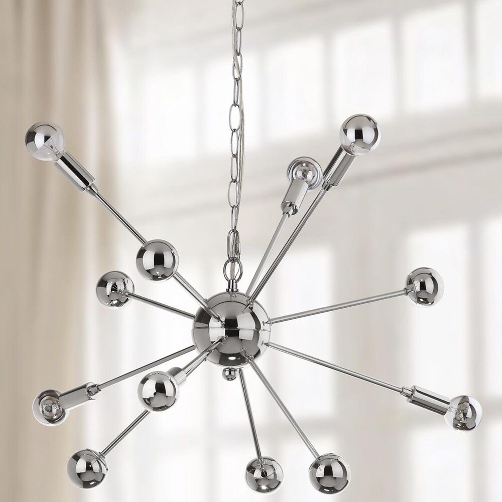 Safavieh Matrix Sputnik 24.75" 6-Light Pendant in Chrome, , large
