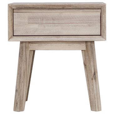 37B Gia 1 Drawer Nightstand in Gray Mix Distressed, , large