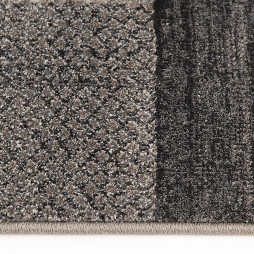 Central Oriental Adore Hanford 7&#39;10&quot; x 9&#39;10&quot; Grey and White Area Rug, , large