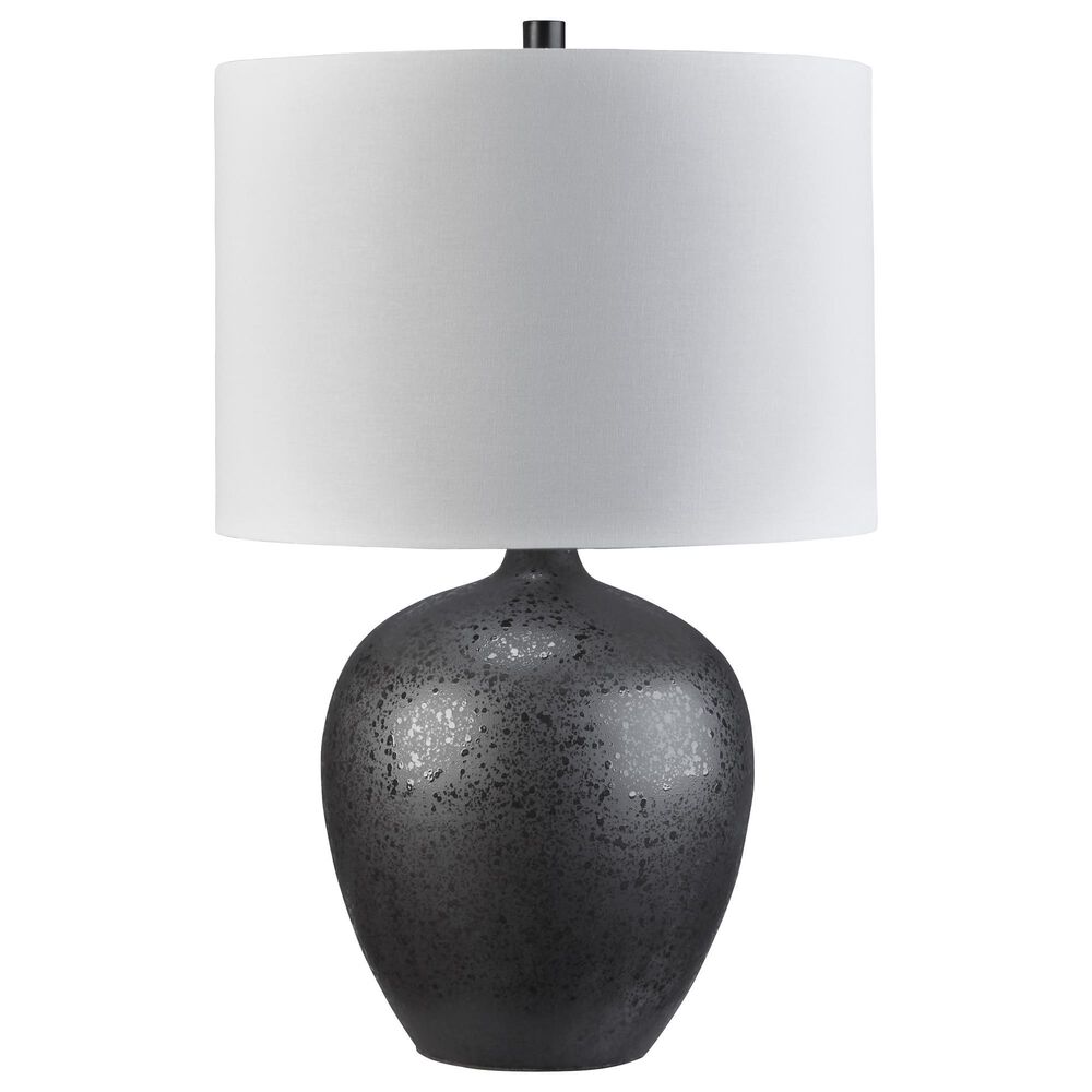 Ashley Ladstow Table Lamp in Black, , large