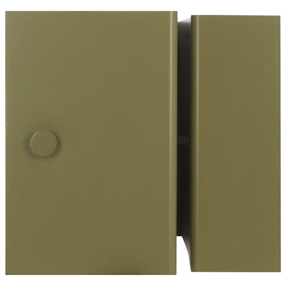 Safavieh Aldwyn Metal Accent Table in Olive Green, , large