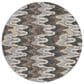 Dalyn Rug Company Lorenzo LN6 Charcoal 8" Round Area Rug, , large