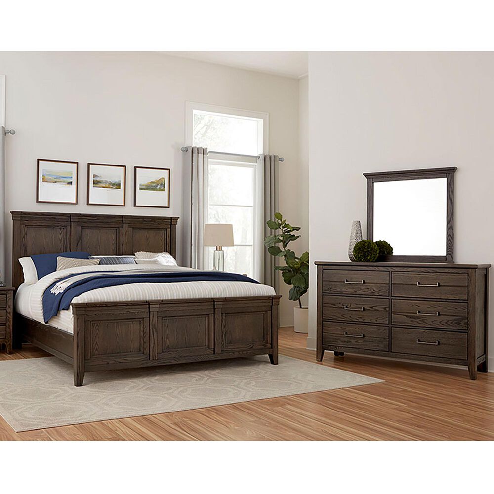 Viceray Collections Passageways 3 Piece Queen Bedroom Set in Charleston Brown, , large