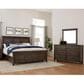 Viceray Collections Passageways 3 Piece Queen Bedroom Set in Charleston Brown, , large