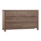 Viceray Collections Tide and Timber 7 Drawer Dresser in Grey Oak, , large