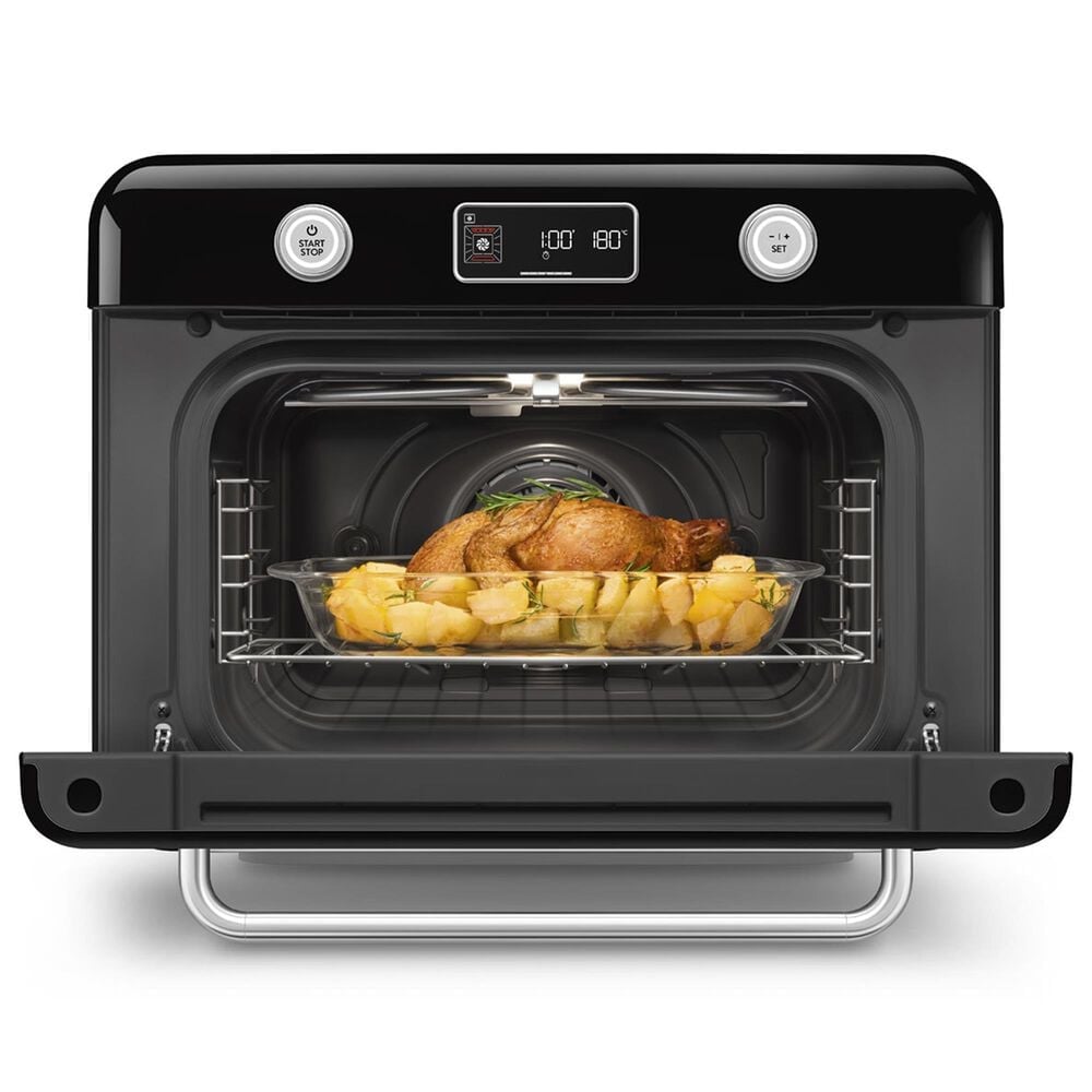 SMEG 10-in-1 Countertop Combination Oven in Black, , large