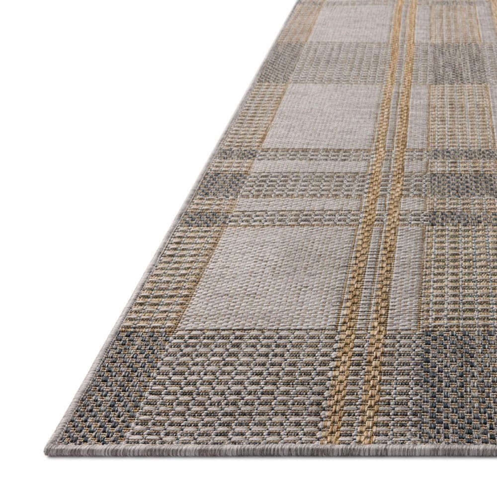 Loloi II Birch 2&#39;3&quot; x 3&#39;9&quot; Bone and Gold Indoor/Outdoor Area Rug, , large