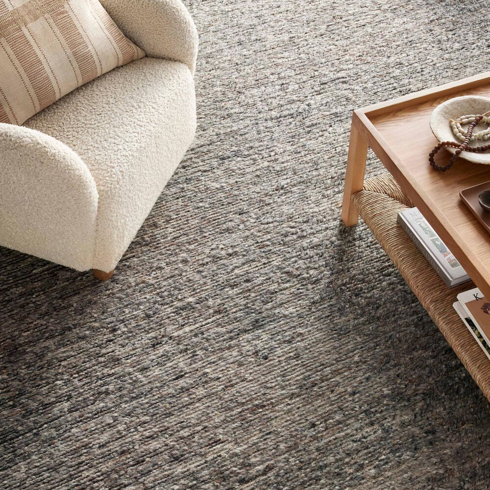 Amber Lewis x Loloi Mulholland 8&#39; x 10&#39; Charcoal and Denim Area Rug, , large